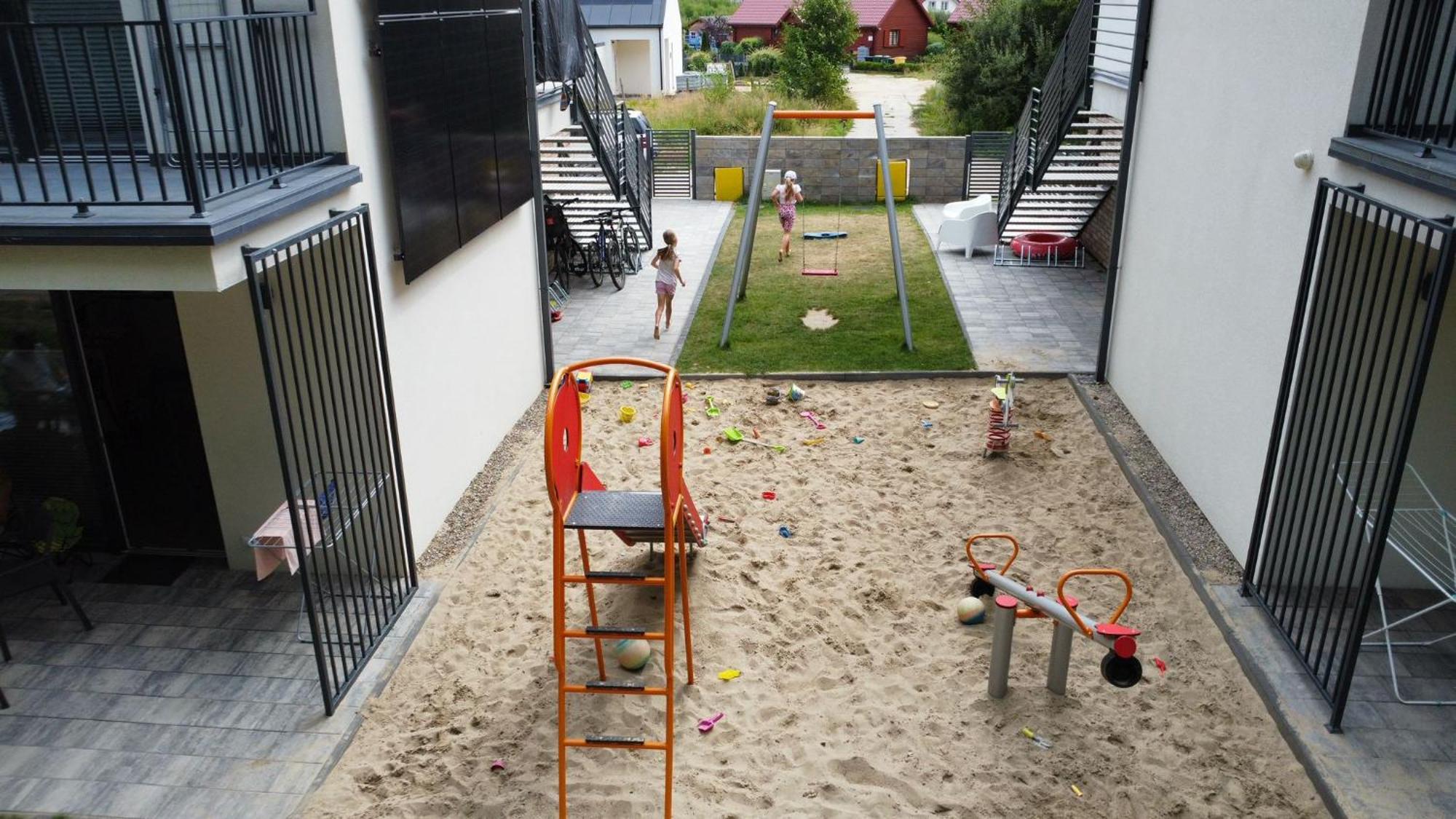 Apartamenty W Sam Las By Klif Ustka Exteriér fotografie